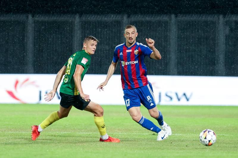 Football. Betclic II liga. GKS Jastrzebie - Polonia Bytom. 17.08.2024