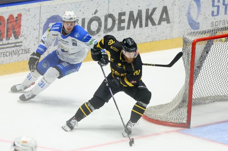Ice Hockey. Tauron Hokej Liga. Re-Plast Unia Oswiecim - GKS Katowice. 06.04.2024