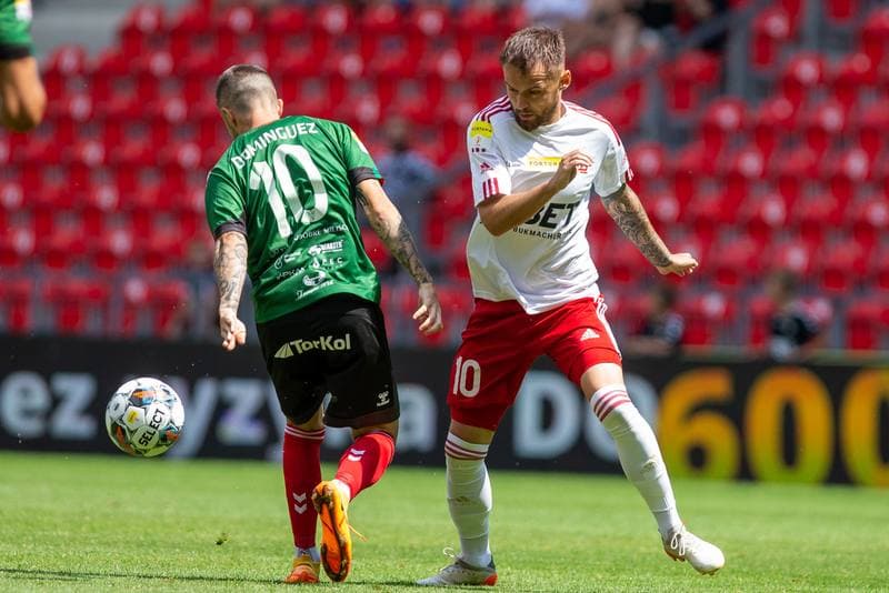 Football. Fortuna I Liga. GKS Tychy - LKS Lodz. 24.07.2022