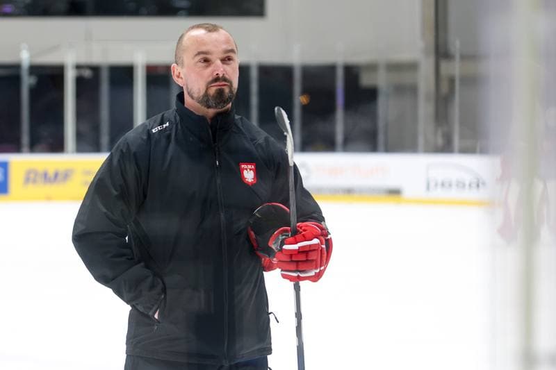 Ice Hockey. Poland national team. Training. 16.04.2024