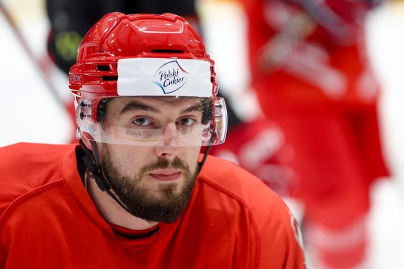 Ice Hockey. Poland national team. Training. 16.04.2024