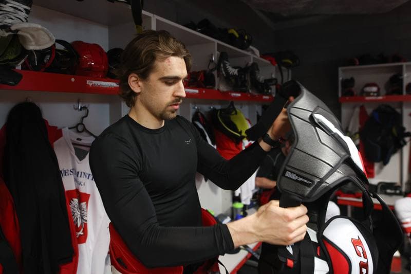 Ice Hockey. Friendly Match. Poland - Slovenia. 18.04.2024