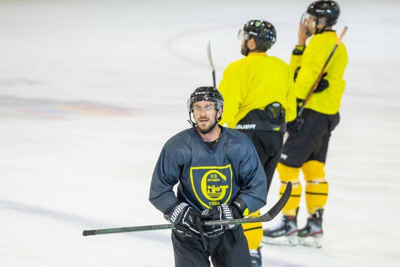 Ice Hockey. GKS Katowice. Training. 01.08.2022
