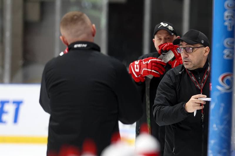 Ice Hockey. Poland national team. Training. 22.04.2024