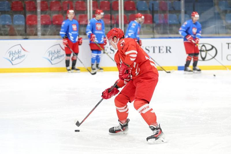 Ice Hockey. Poland national team. Training. 22.04.2024
