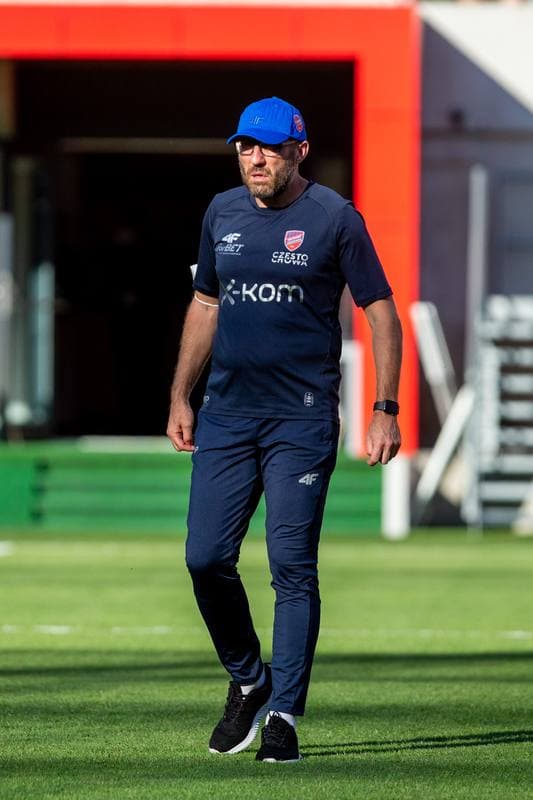 Football. UEFA Conference League. Spartak Trnava - Rakow Czestochowa. 04.08.2022
