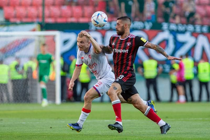 Football. UEFA Conference League. Spartak Trnava - Rakow Czestochowa. 04.08.2022
