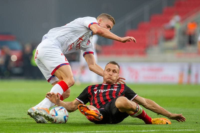 Football. UEFA Conference League. Spartak Trnava - Rakow Czestochowa. 04.08.2022