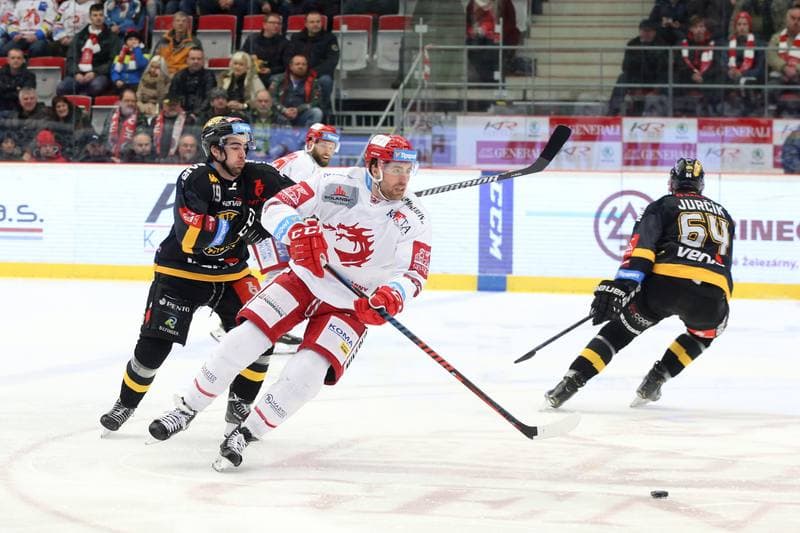 Ice Hockey. Tipsport Extraliga. Ocelari Trinec - HC Verva Litvinov. 06.01.2019
