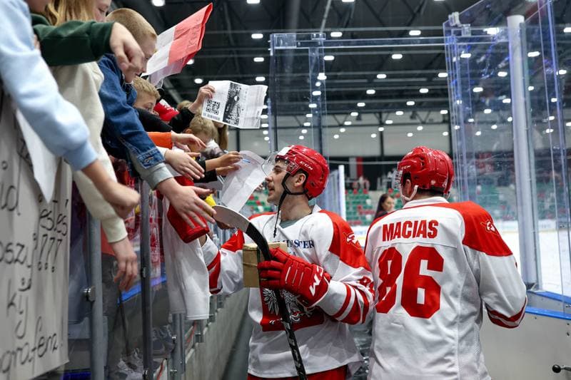 Ice Hockey. Friendly Match. Poland - Denmark. 07.05.2024