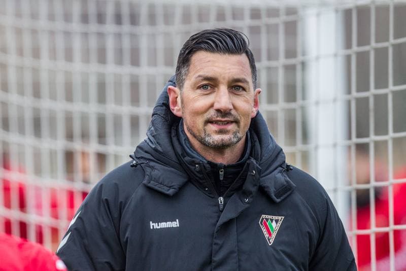 Football. Zaglebie Sosnowiec. Training. 20.02.2020