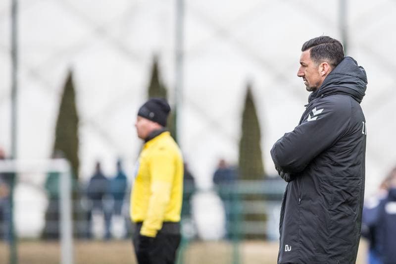 Football. Sparing. Zaglebie Sosnowiec - Odra Opole. 22.02.2020