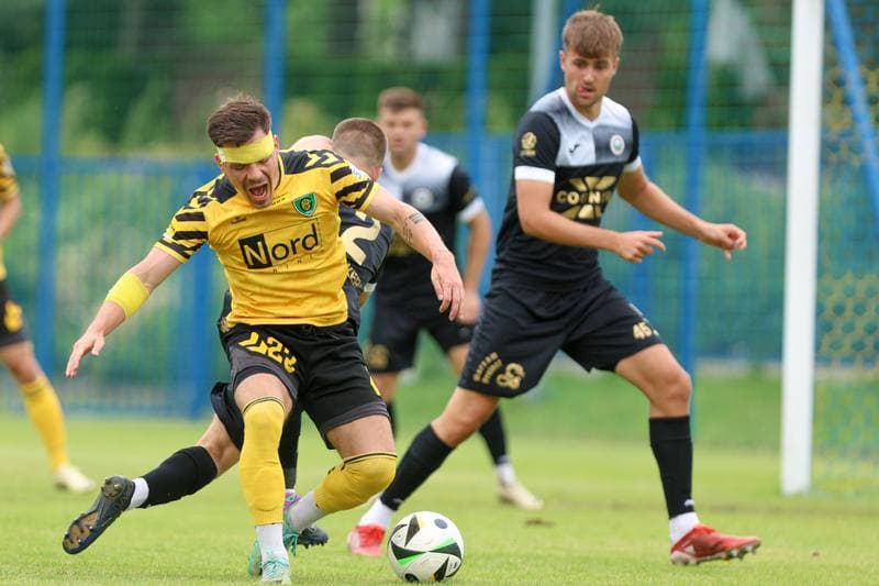 Football. Sparing. GKS Katowice - Hutnik Krakow. 30.06.2024
