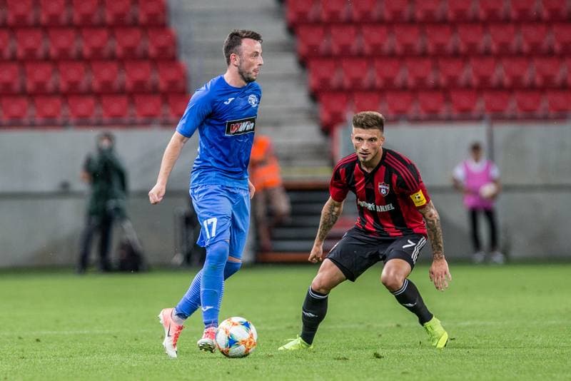 Football. UEFA Europa League. Spartak Trnava - Radnik Bijeljina. 18.07.2019