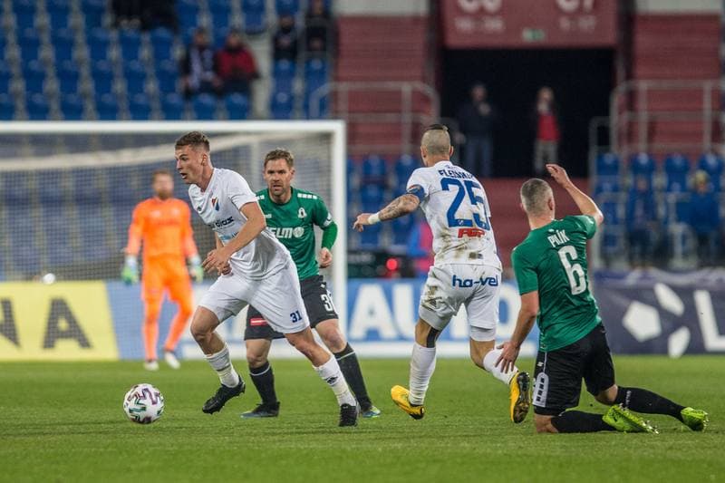 Football. Fortuna:Liga. Banik Ostrava - FK Jablonec. 24.02.2020