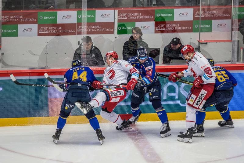 Ice Hockey. Tipsport Extraliga. Ocelari Trinec - PSG Berani Zlin. 25.02.2020