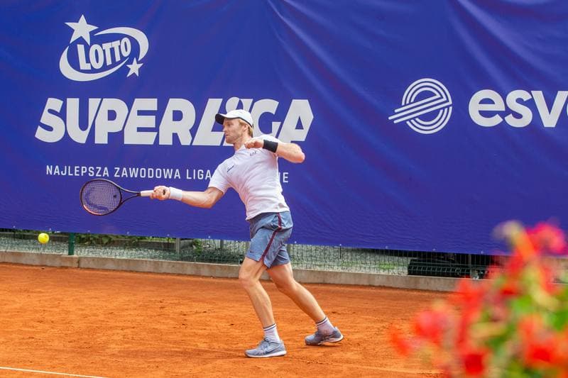 Tennis. Lotto SuperLiga. KT Kubala Ustron - Park Tenisowy Olimpia Poznan. 07.08.2022