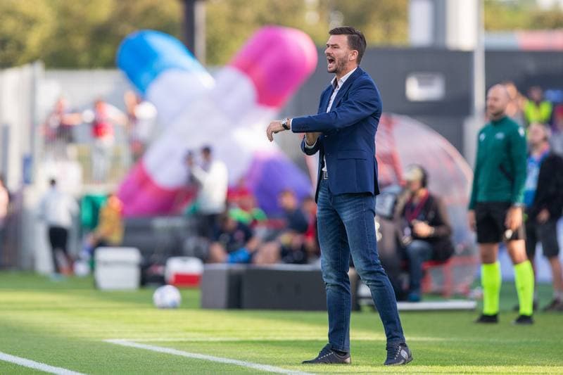 Football. UEFA Conference League. Rakow Czestochowa - Spartak Trnava. 11.08.2022
