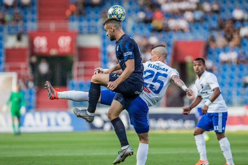 Football. Fortuna:Liga. Banik Ostrava - 1 FC Slovacko. 23.08.2019