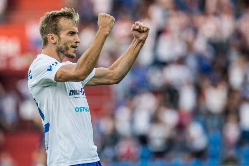 Football. Fortuna:Liga. Banik Ostrava - 1 FC Slovacko. 23.08.2019