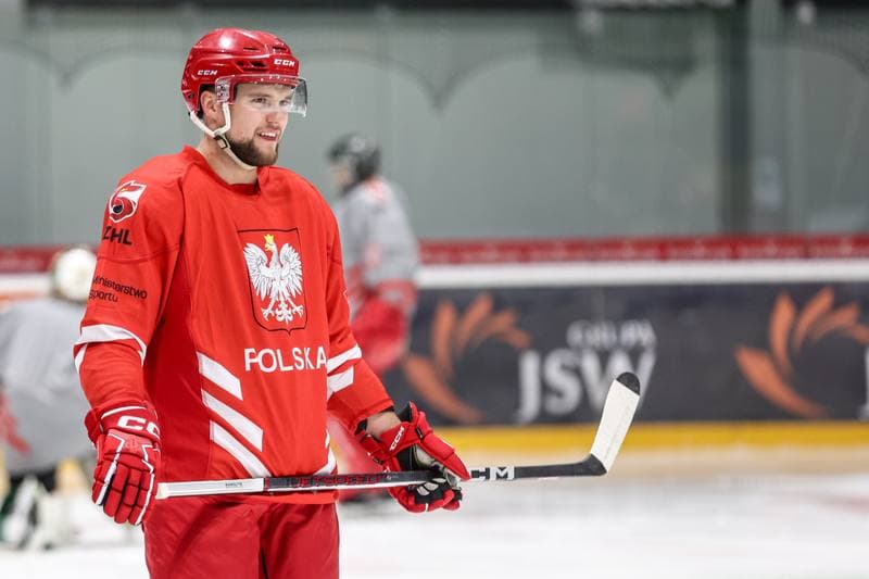Ice Hockey. Poland national team. Training. 03.11.2024