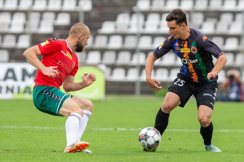 Football. Fortuna I Liga. Zaglebie Sosnowiec - Chrobry Glogow. 21.08.2022