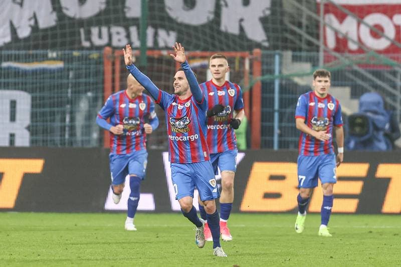 Football. PKO BP Ekstraklasa. Piast Gliwice - Motor Lublin. 08.11.2024