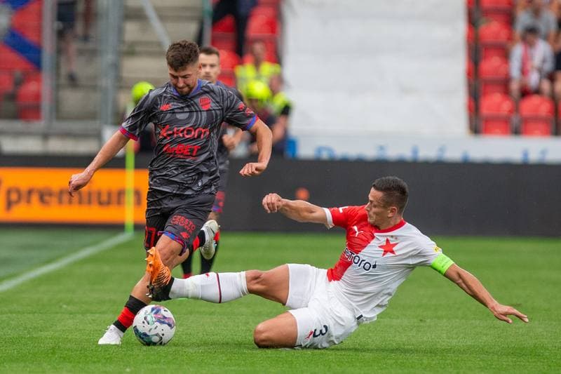 Football. UEFA Conference League. Slavia Prague - Rakow Czestochowa. 25.08.2022