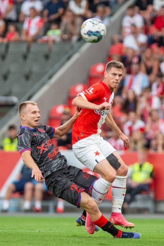 Football. UEFA Conference League. Slavia Prague - Rakow Czestochowa. 25.08.2022