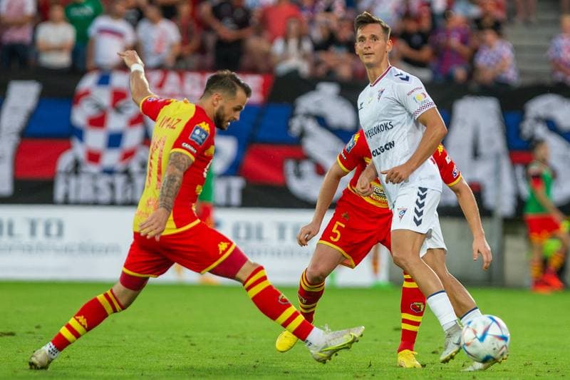 Football. PKO BP Ekstraklasa. Gornik Zabrze - Jagiellonia Bialystok. 26.08.2022