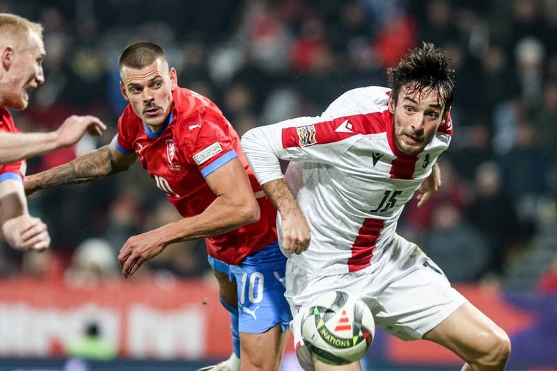 Football. UEFA Nations League. Czech Republic - Georgia. 19.11.2024