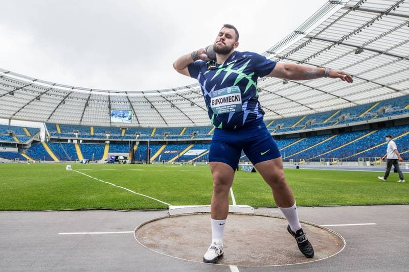 Athletics. Meeting. Michal Haratyk. 20.06.2020