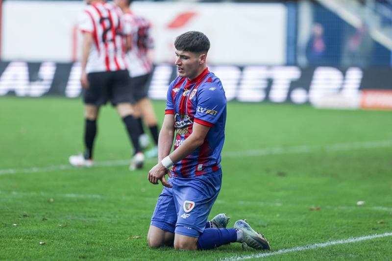 Football. PKO BP Ekstraklasa. Piast Gliwice - Cracovia Krakow. 08.12.2024