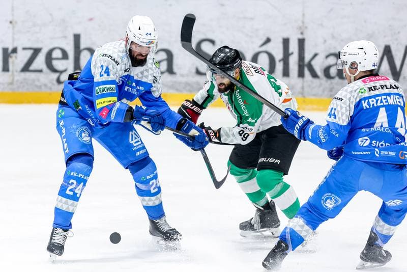Ice Hockey. Tauron Hokej Liga. JKH GKS Jastrzebie - Re-Plast Unia Oswiecim. 18.12.2024