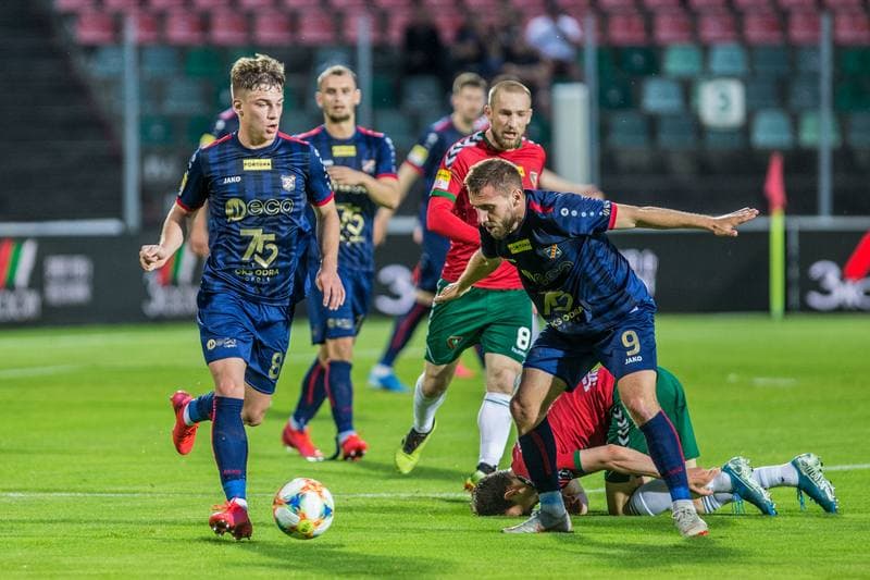 Football. Fortuna I Liga. Zaglebie Sosnowiec - Odra Opole. 26.06.2020