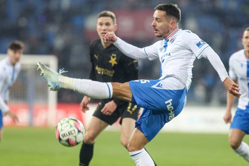 Football. Chance Liga. Banik Ostrava - Slavia Prague. 05.12.2024