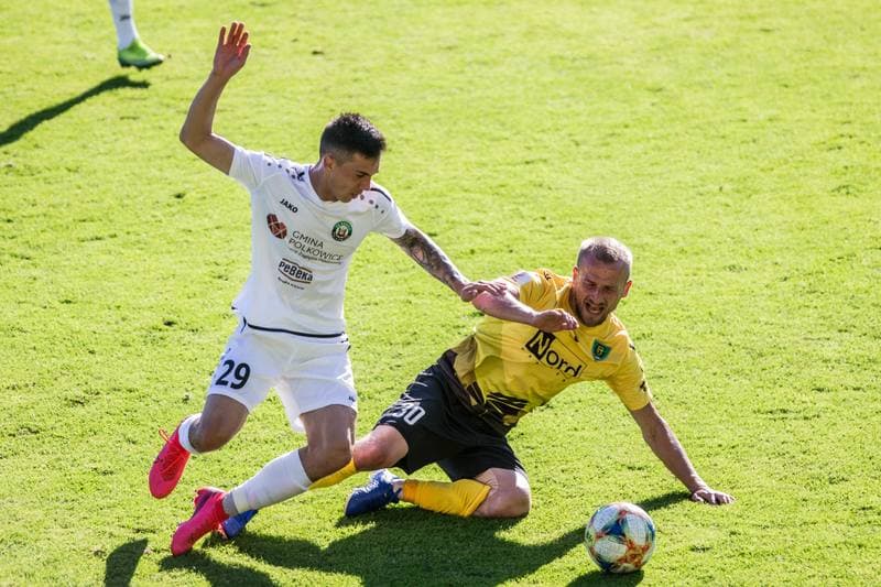 Football. II Liga. GKS Katowice - Gornik Polkowice. 01.07.2020