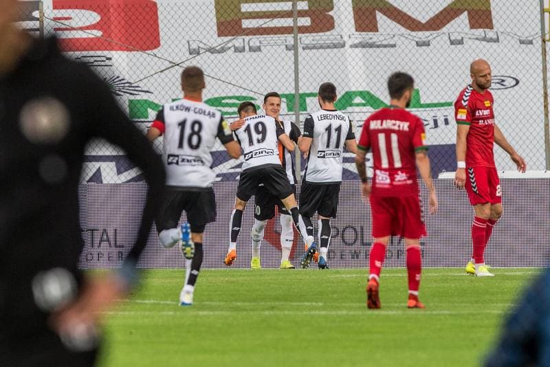 Football. Fortuna I Liga. Zaglebie Sosnowiec - Chrobry Glogow. 03.07.2020