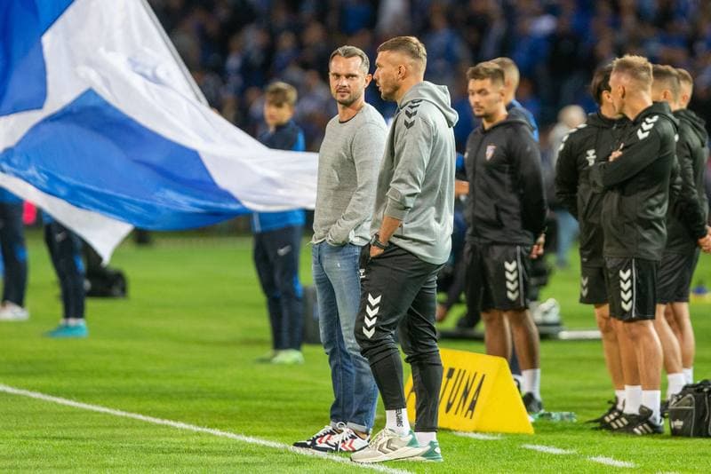 Football. Fortuna Puchar Polski. Ruch Chorzow - Gornik Zabrze. 01.09.2022