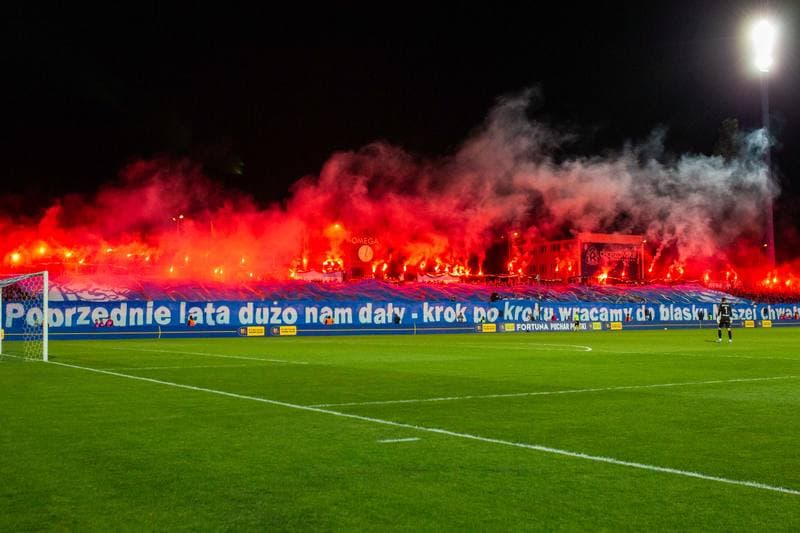 Football. Fortuna Puchar Polski. Ruch Chorzow - Gornik Zabrze. 01.09.2022