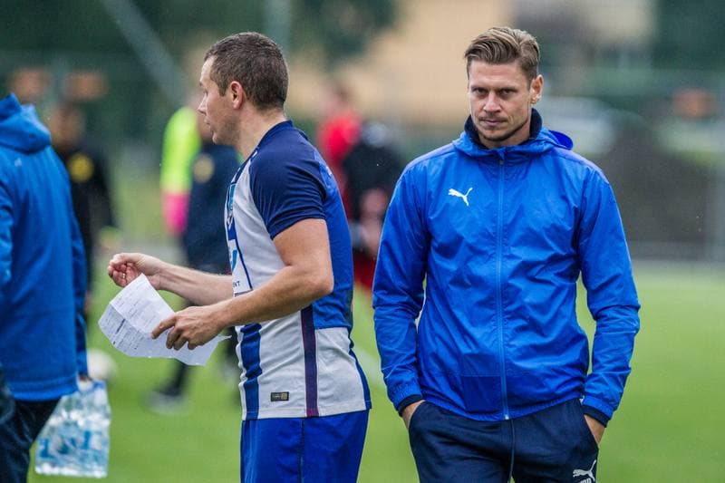 Football. Sparing. LKS Goczalkowice Zdroj - Wieczysta Krakow. 11.07.2020