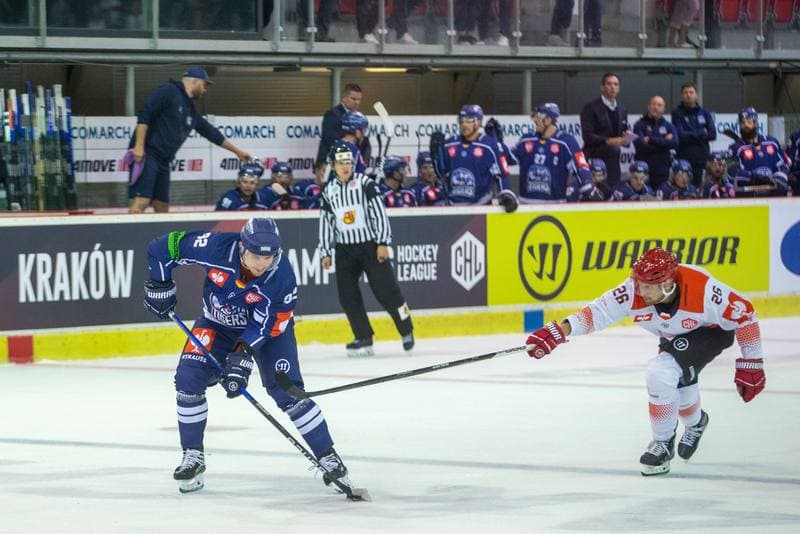 Ice Hockey. Champions Hockey League. Comarch Cracovia - Straubing Tigers. 02.09.2022