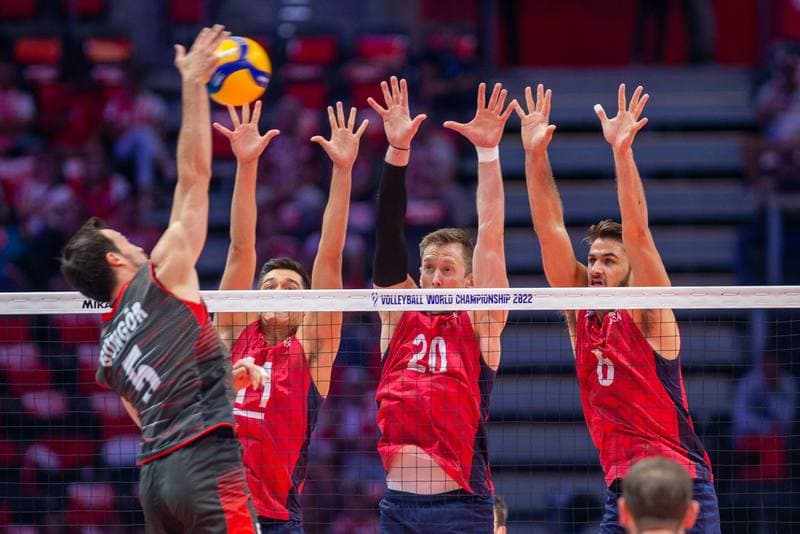 Volleyball. FIVB Men's World Championship. USA - Turkey. 04.09.2022