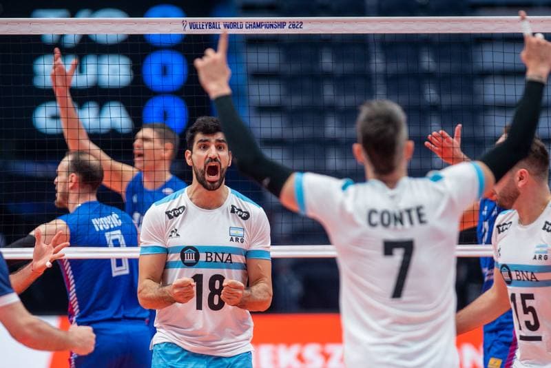 Volleyball. FIVB Men's World Championship. Serbia - Argentina. 06.09.2022