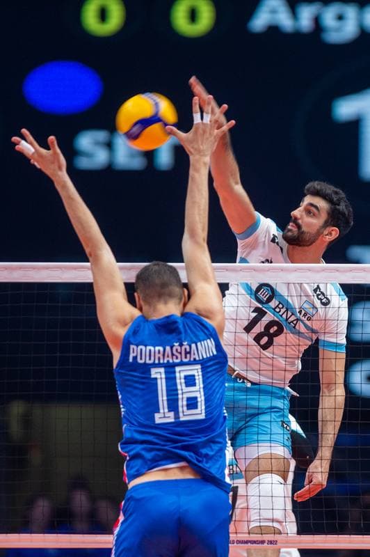 Volleyball. FIVB Men's World Championship. Serbia - Argentina. 06.09.2022