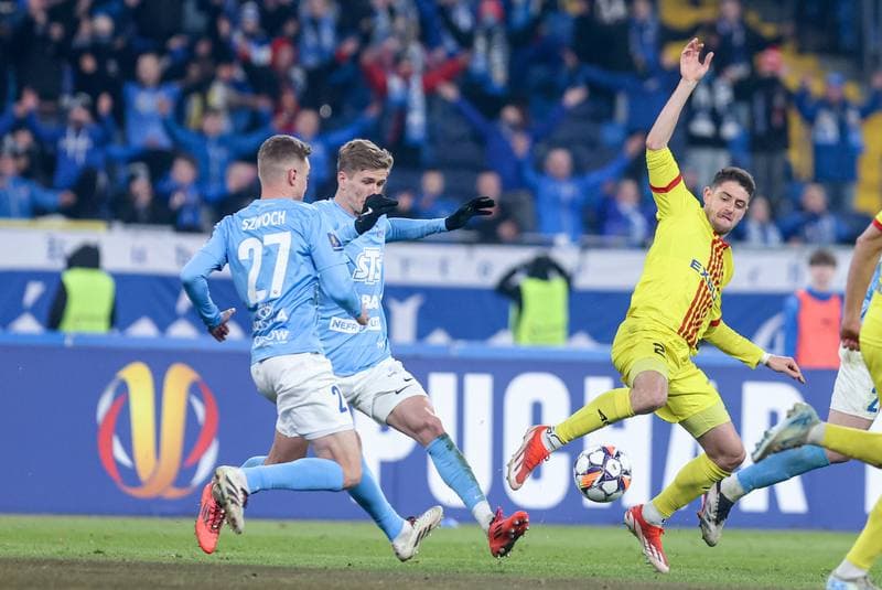 Football. Polish Cup. Ruch Chorzow - Korona Kielce. 25.02.2025