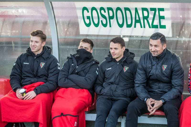 Football. Sparing. Zaglebie Sosnowiec - Ruch Chorzow. 22.02.2020