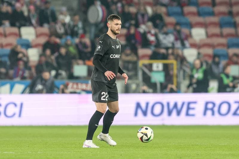 Football. PKO BP Ekstraklasa. Gornik Zabrze - Cracovia Krakow. 28.02.2025