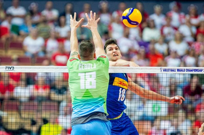 Volleyball. FIVB Men's World Championship. Italy - Slovenia. 10.09.2022