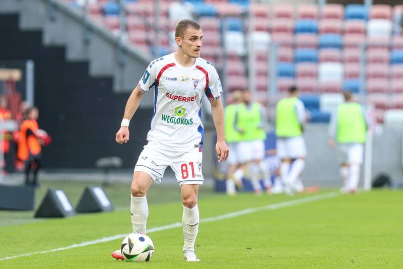 Football. PKO BP Ekstraklasa. Gornik Zabrze - Widzew Lodz. 27.04.2025